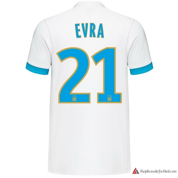 Camiseta Marsella Primera equipación Evra 2017-2018